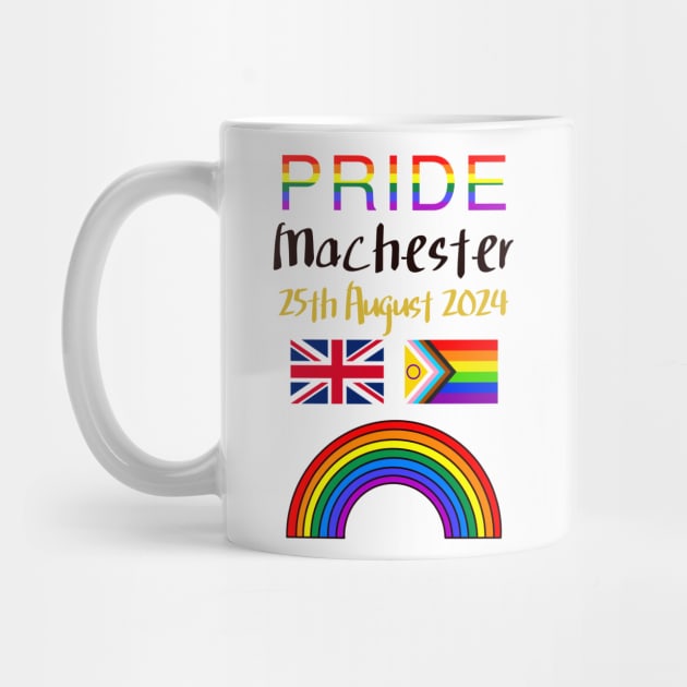 Pride Manchester UK 2024 by Hedgehog Bubbles